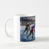 Reindeer Hockey, Coffee Mug Kaffeetasse (Links)
