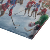 Reindeer Hockey, Cutting Board Schneidebrett (Ecke)
