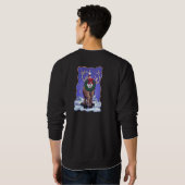 Reindeer Holiday Sweatshirt (Schwarz voll)