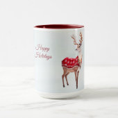 Reindeer Holiday Tasse (Zentrum)