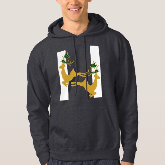 Reindeer Hoodie (Vorderseite)