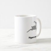 Reindeer Hypersonic Kaffeetasse (VorderseiteRechts)