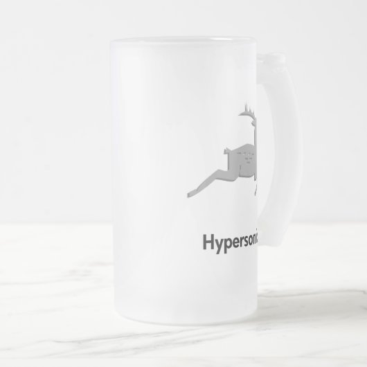 Reindeer Hypersonic Mattglas Bierglas (VorderseiteRechts)