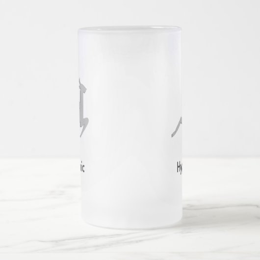 Reindeer Hypersonic Mattglas Bierglas (Mittel)