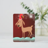 Reindeer Karte (Stehend Vorderseite)