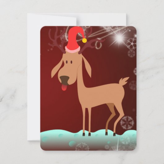Reindeer Karte (Vorderseite)
