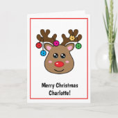 Reindeer Karte (Vorderseite)