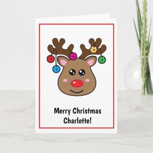 Reindeer Karte (Vorderseite)