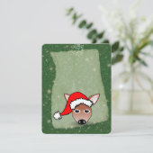Reindeer Karte (Stehend Vorderseite)