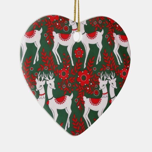 Reindeer Keramik Ornament (Rechts)