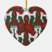 Reindeer Keramik Ornament (Vorne)