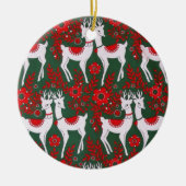 Reindeer Keramik Ornament (Vorne)