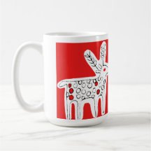 Reindeer Kiss R Tasse