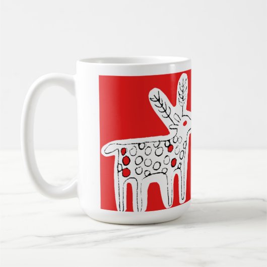 Reindeer Kiss R Tasse (Links)