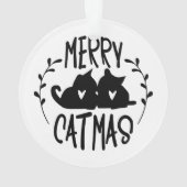 Reindeer Kitten Ornament (Rückseite)