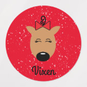 Reindeer Labels Etiketten (Design 1)