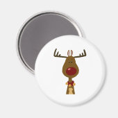 Reindeer Magnet (Vorderseite/Rückseite)