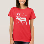 Reindeer Mama Christmas Shirt (Vorderseite)