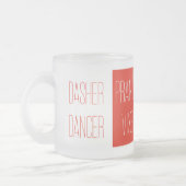 REINDEER NAMES MATTIERTE TASSE (Links)