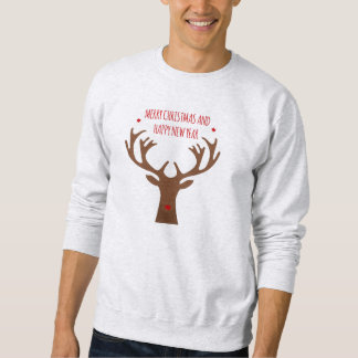 Reindeer Noel Emblem Sweatshirt