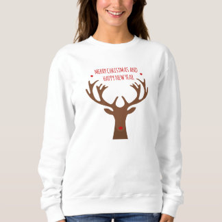 Reindeer Noel Emblem Sweatshirt