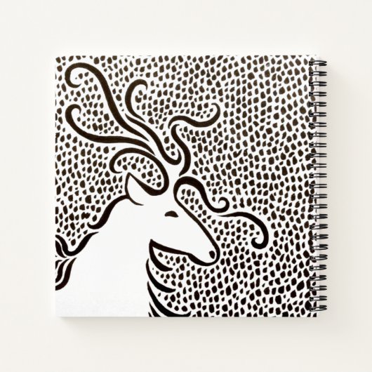 Reindeer Notizblock (Rückseite)