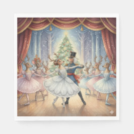 Reindeer Nutcracker Ballet, Napkins Serviette