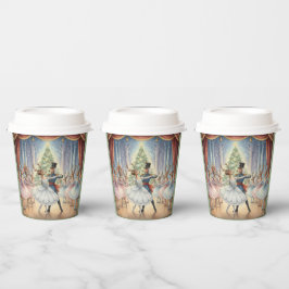 Reindeer Nutcracker Ballet, Paper Cups Pappbecher