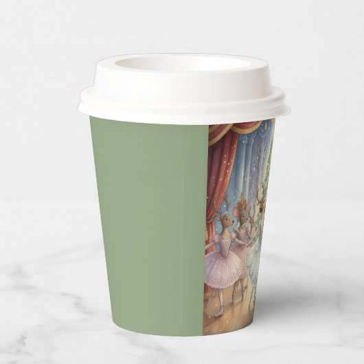Reindeer Nutcracker Ballet, Paper Cups Pappbecher (Rechts)