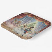 Reindeer Nutcracker Ballet, Paper Plates Pappteller (Gewinkelt)