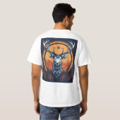 "Reindeer-Offenbarung: Festive Men's T - Shirt Col (Schwarz voll)