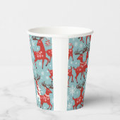 Reindeer Pappbecher (Rechts)