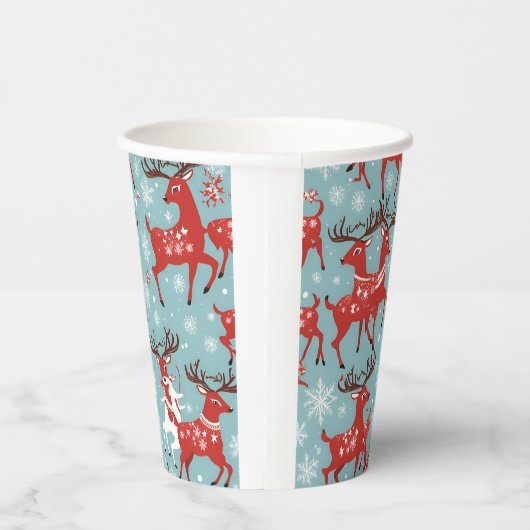 Reindeer Pappbecher (Rechts)