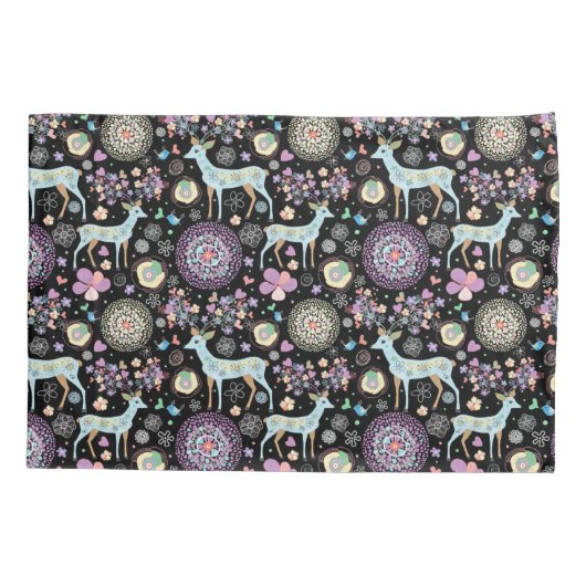 Reindeer Paterna Christmas Kissenbezug (Rückseite)