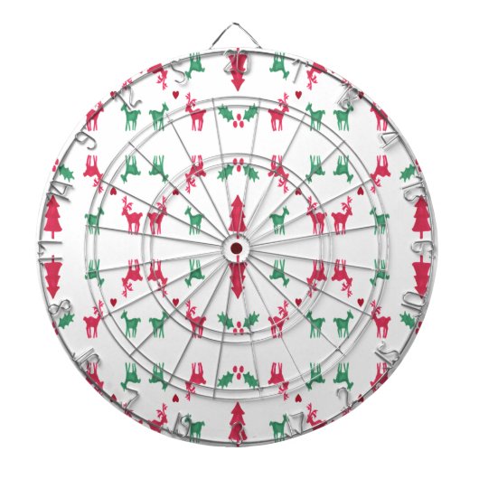 REINDEER PATTERN DARTSCHEIBE (vorne)