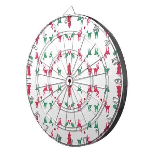 REINDEER PATTERN DARTSCHEIBE (Vorderseite rechts)