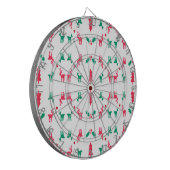 REINDEER PATTERN DARTSCHEIBE (Vorderseite Links)