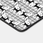 Reindeer Pattern Winter Theme Weihnachtsfeiertag Schreibtischunterlage (Ecke)