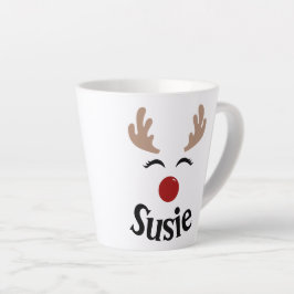 REINDEER PERSONALISIERTE MUG MILCHTASSE