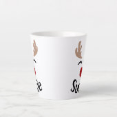 REINDEER PERSONALISIERTE MUG MILCHTASSE (Vorderseite)