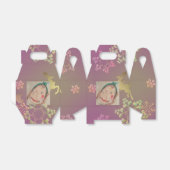 Reindeer + Photo Favor Box Geschenkschachtel (Ungefaltet)