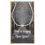 Reindeer, pixelart Merry Christmas  Kleine Geschenktüte (Rückseite)