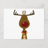 Reindeer Postkarte (Vorderseite)