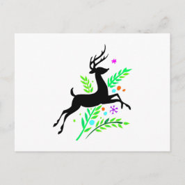 Reindeer Postkarte
