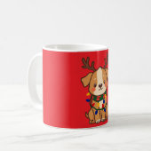 Reindeer Pup Kaffeetasse (Vorderseite Links)