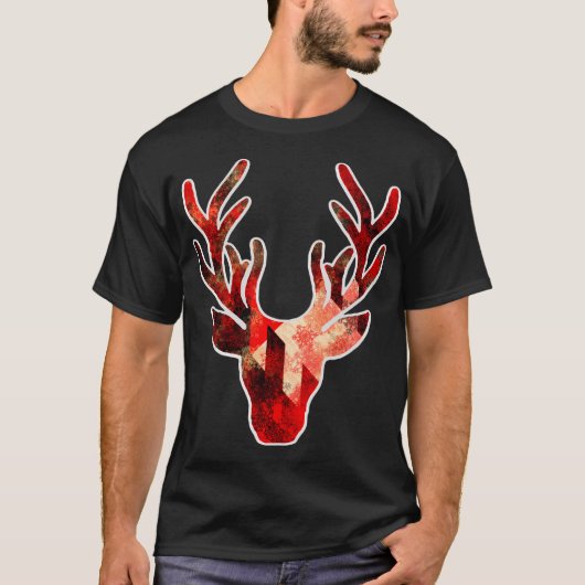 Reindeer Red T-Shirt (Vorderseite)