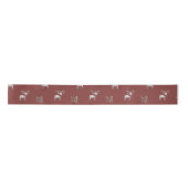 Reindeer Ribbon Satinband (Vorderseite)
