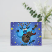 Reindeer Rock Postcard Postkarte (Stehend Vorderseite)