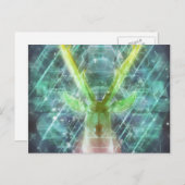 REINDEER SAASON Frohe Weihnachten | Sonderpostkart (Vorne/Hinten)