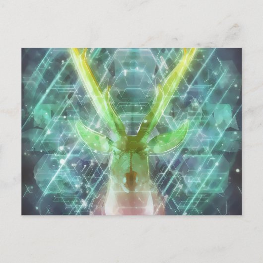 REINDEER SAASON Frohe Weihnachten | Sonderpostkart (Vorderseite)